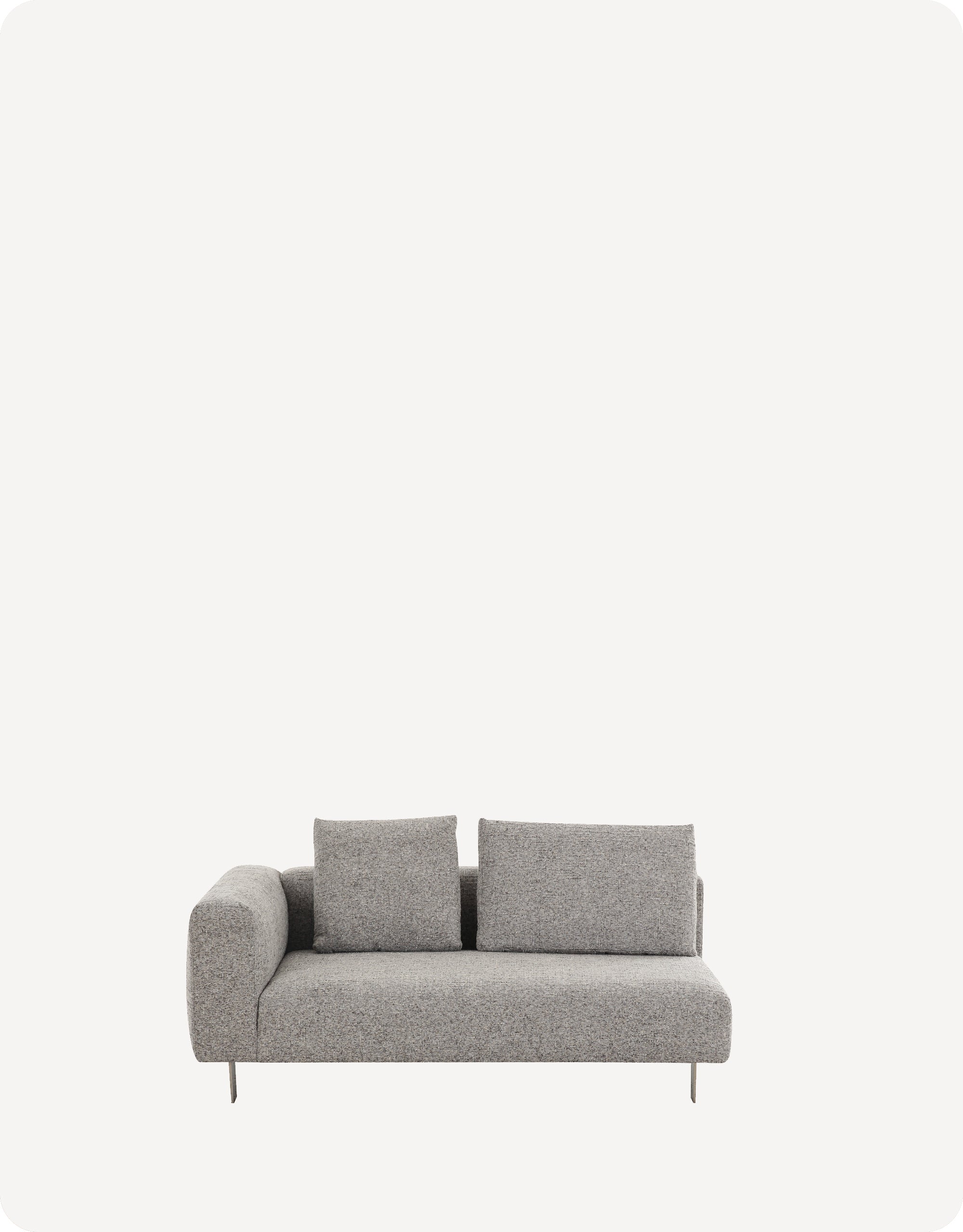 Arabella Primofab™ Triple-Resist Technology Fabric Left Arm Chaise