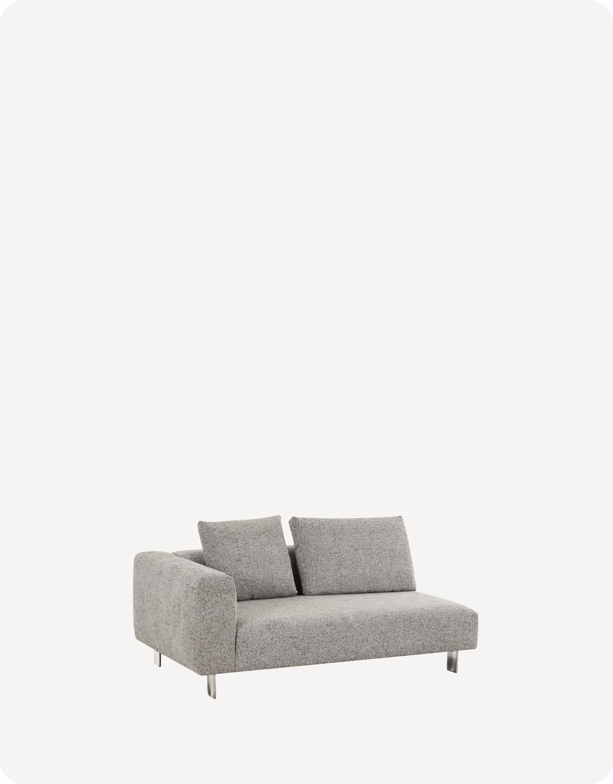 Arabella Primofab™ Triple-Resist Technology Fabric Left Arm Chaise