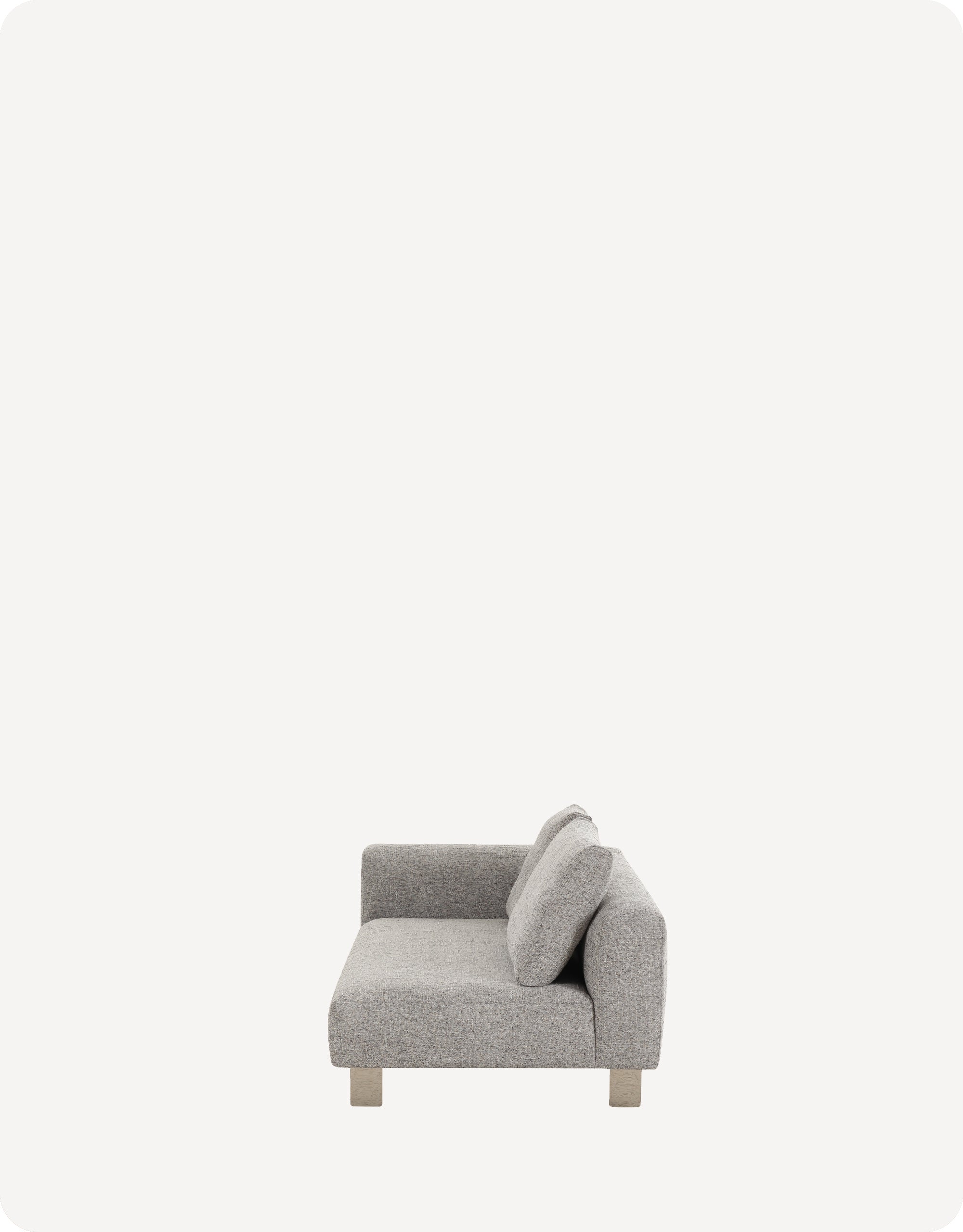 Arabella Primofab™ Triple-Resist Technology Fabric Left Arm Chaise