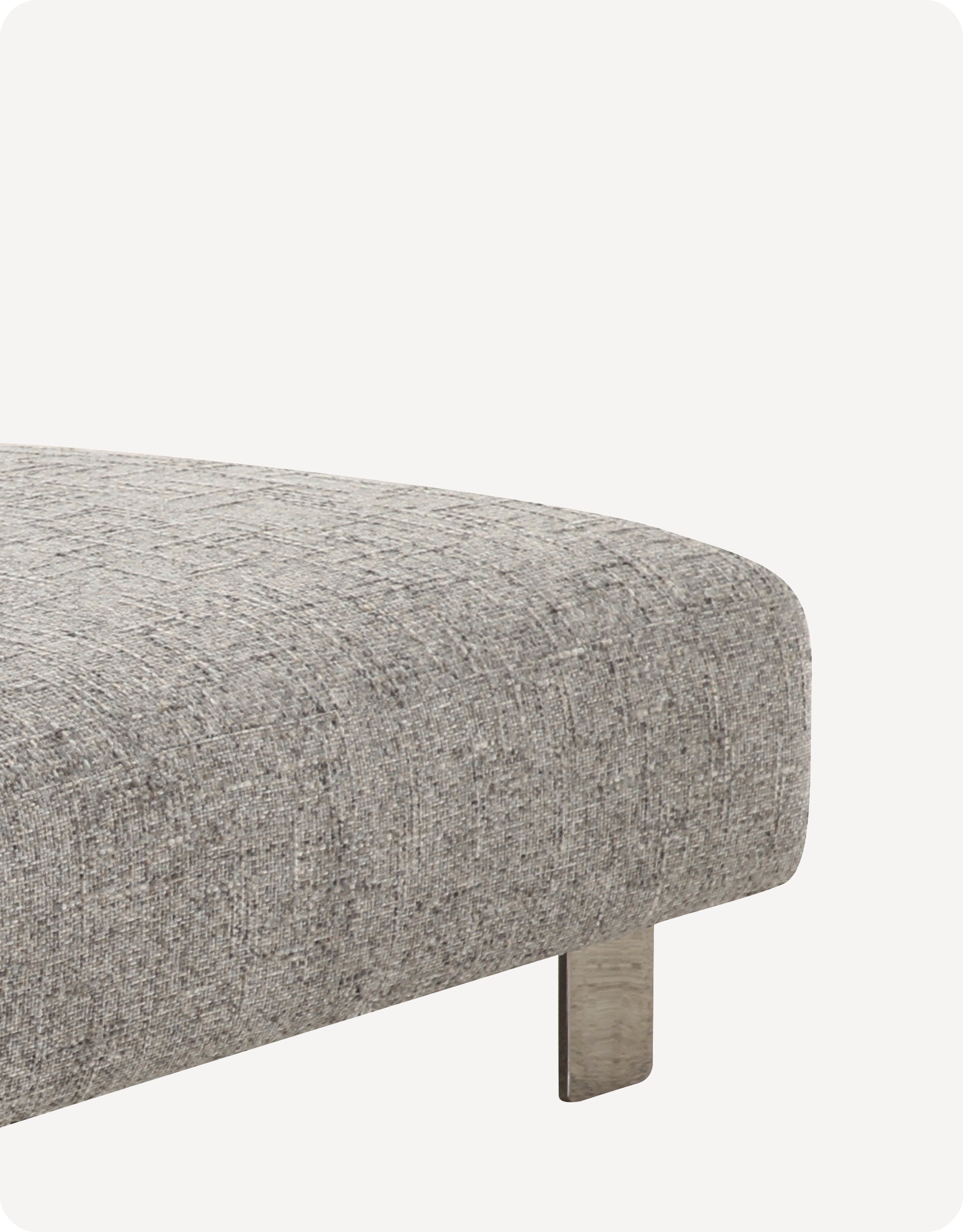 Arabella Ottoman With Primofab™ Triple-Resist Technology Fabric - HuggyHomey