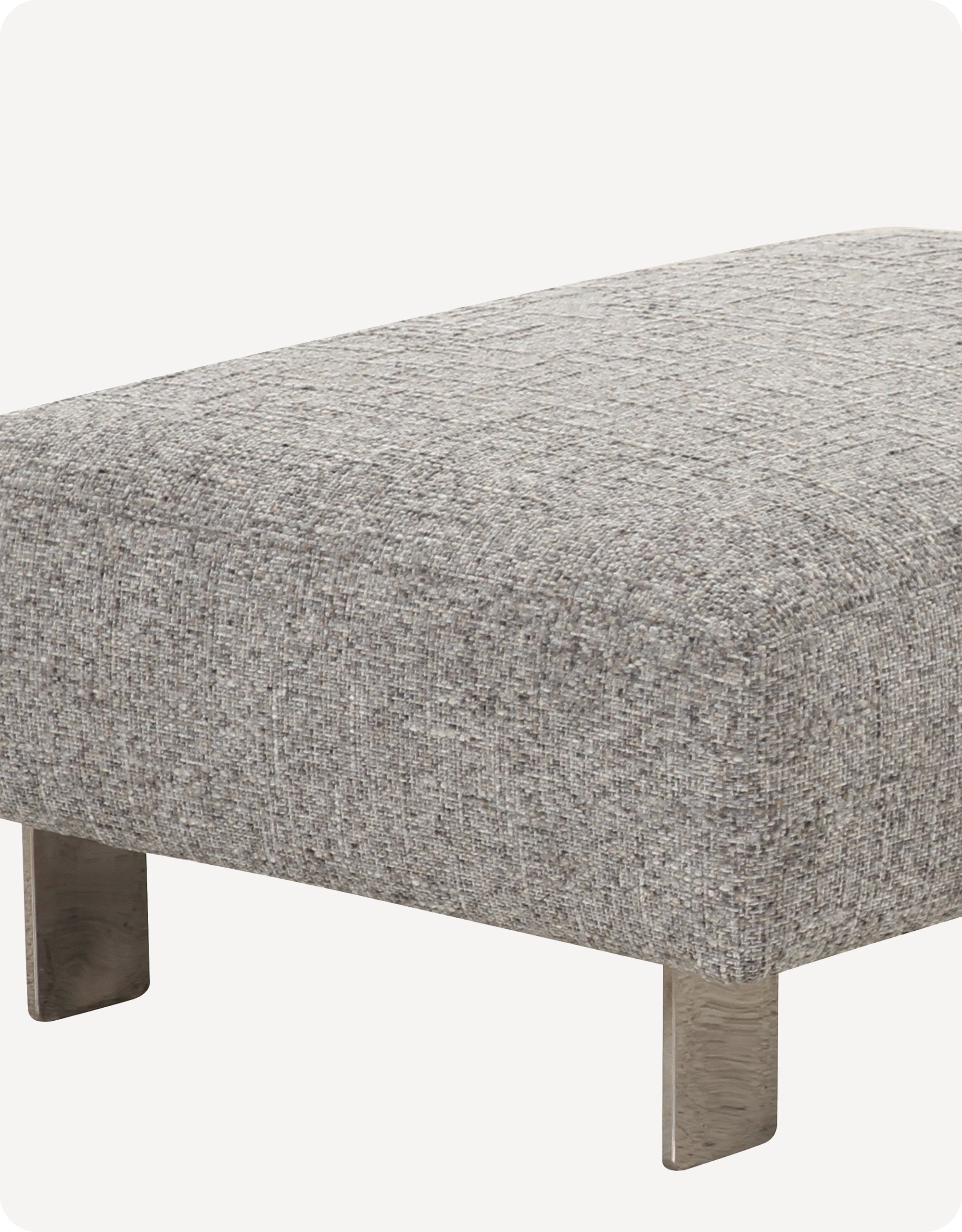 Arabella Ottoman With Primofab™ Triple-Resist Technology Fabric - HuggyHomey