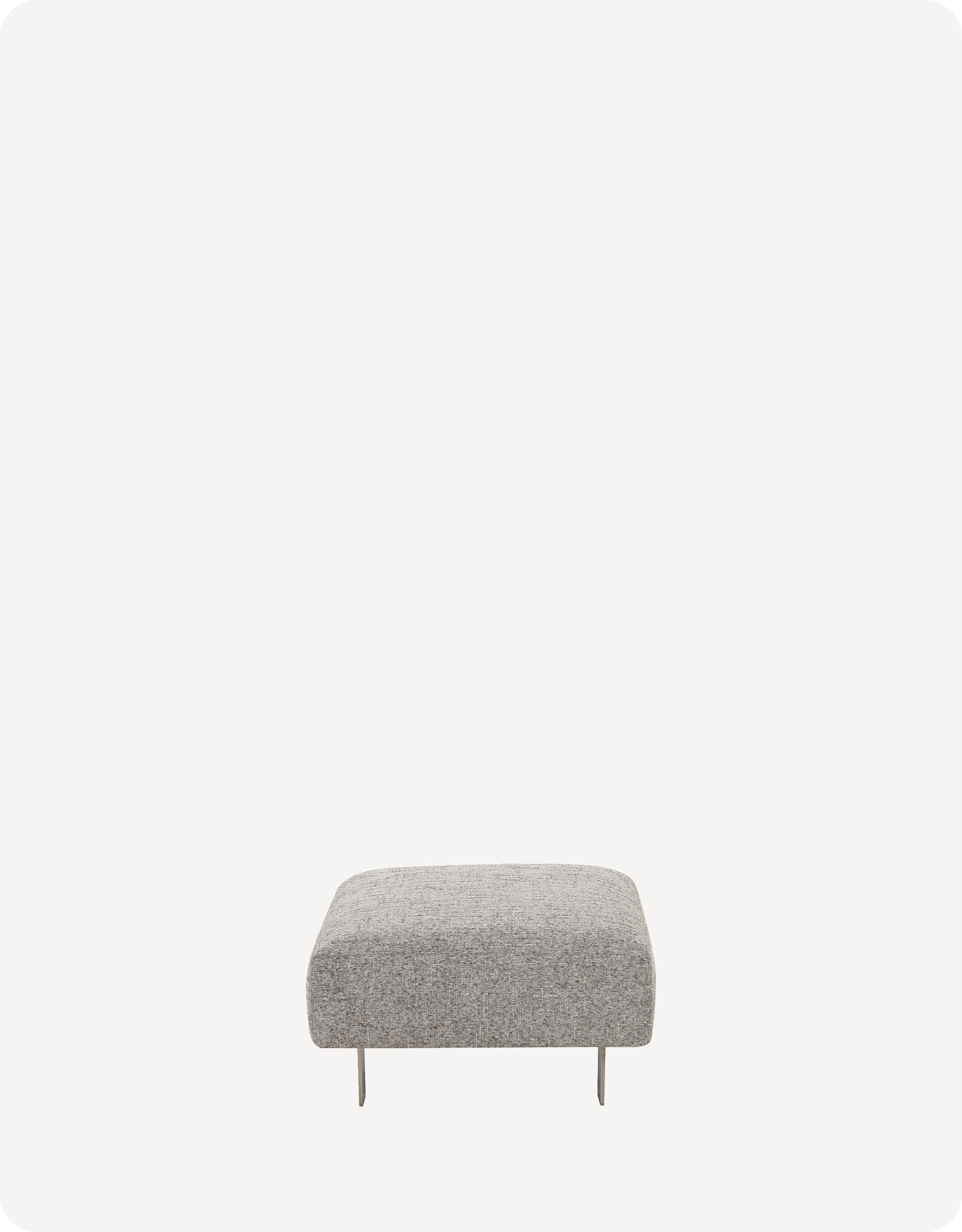 Arabella Ottoman With Primofab™ Triple-Resist Technology Fabric - HuggyHomey