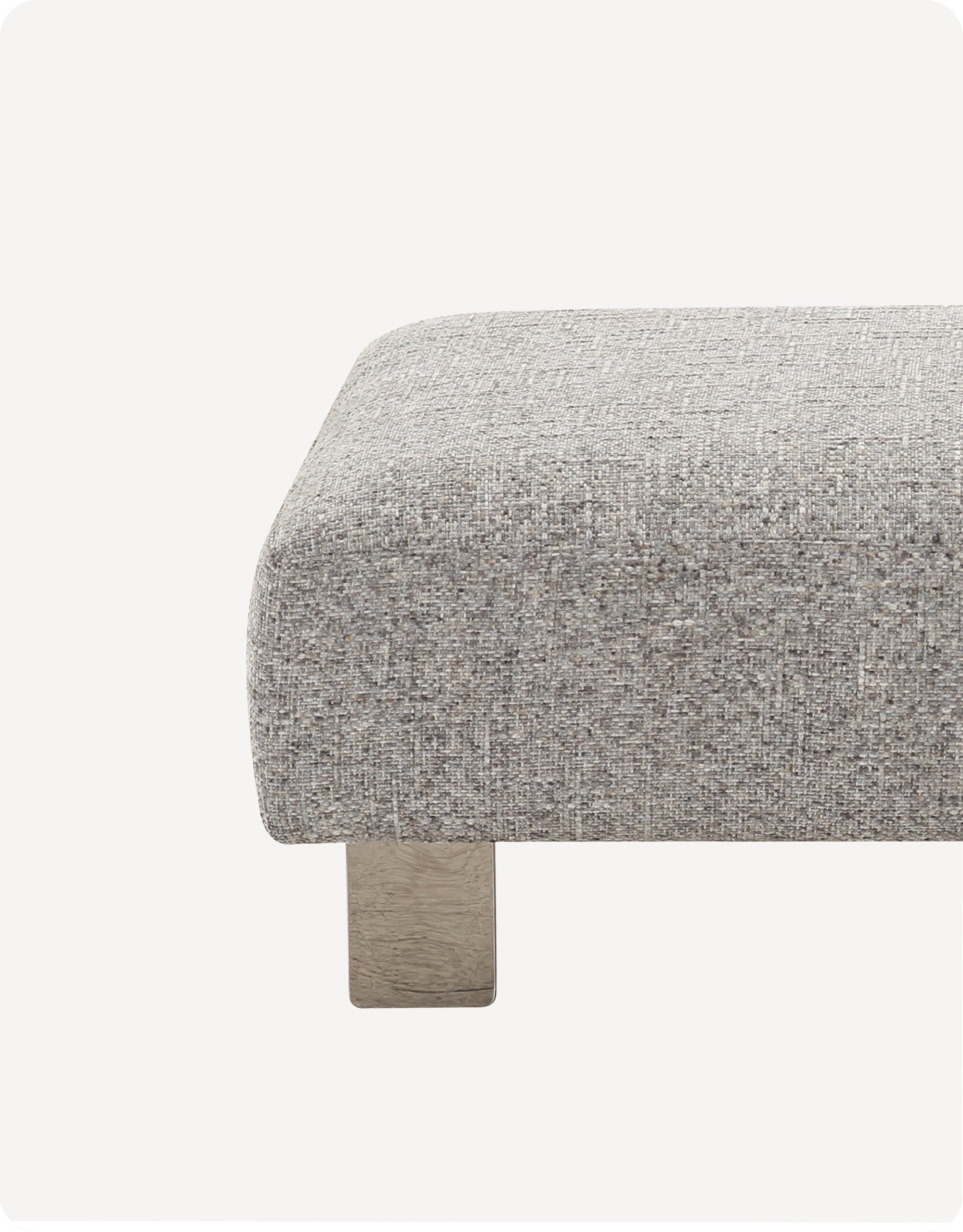 Arabella Ottoman With Primofab™ Triple-Resist Technology Fabric - HuggyHomey