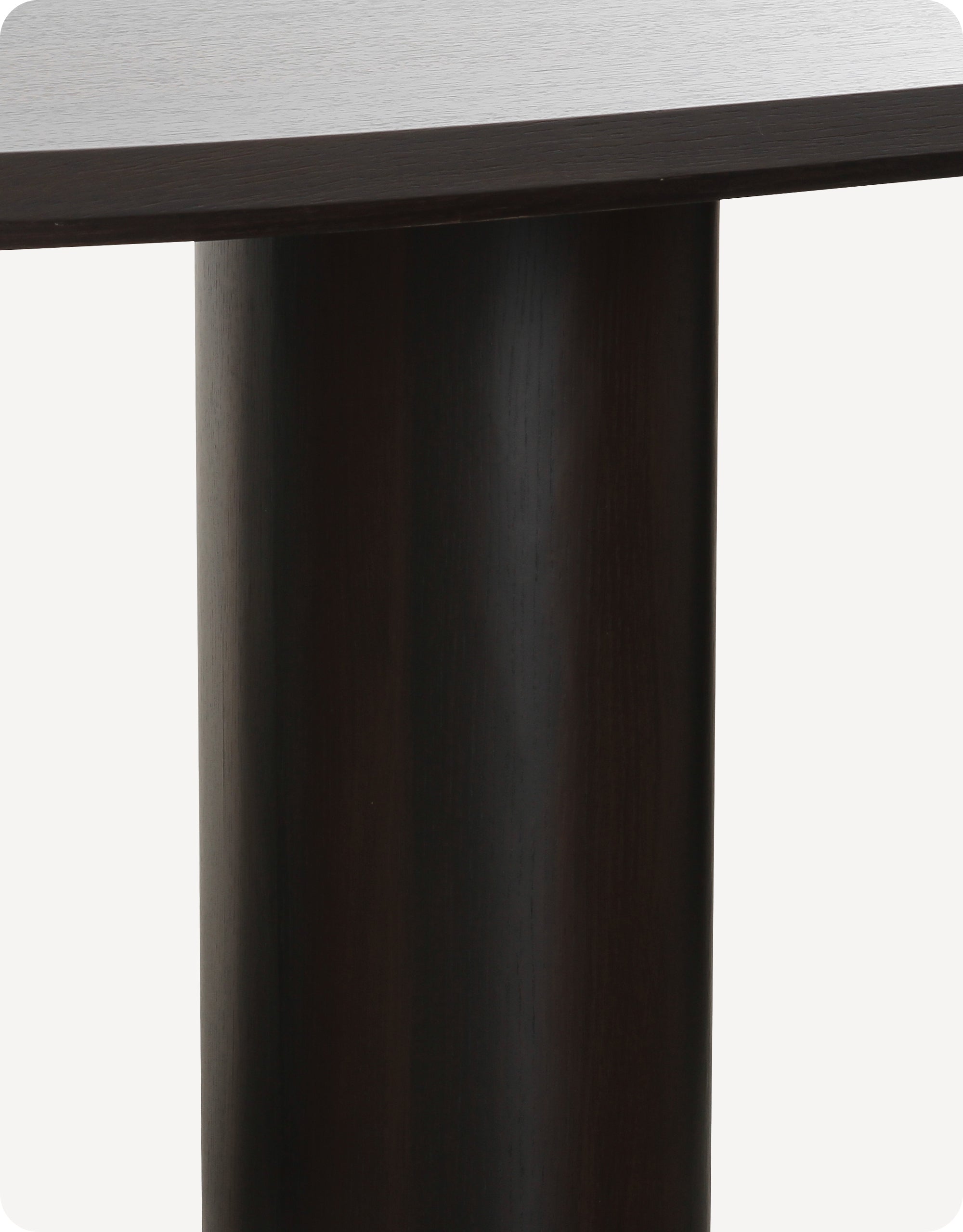Axel Dining Table Dark Wood 2.2m