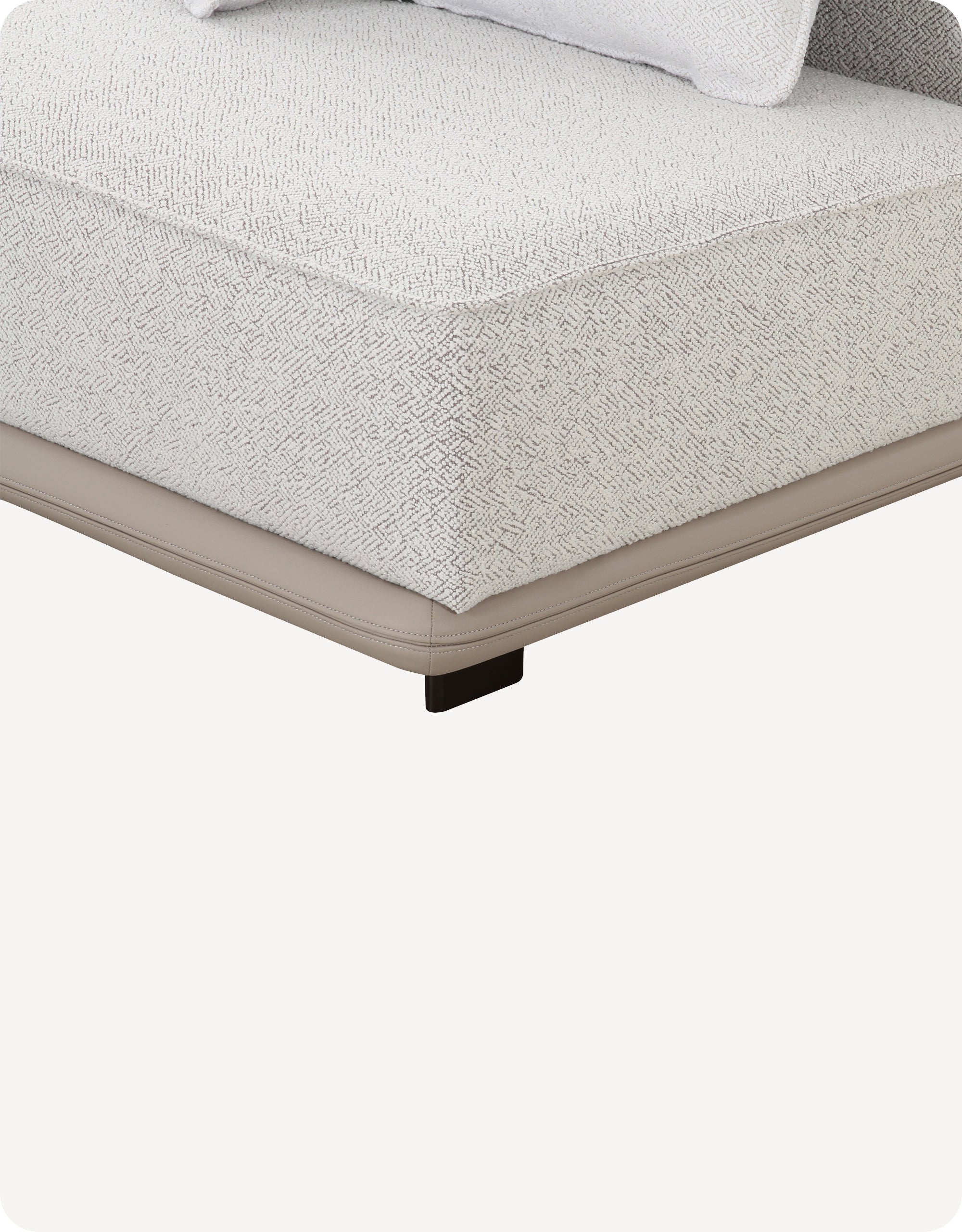 Evangelina Primofab™ Triple-Resist Technology Fabric Armless Chaise