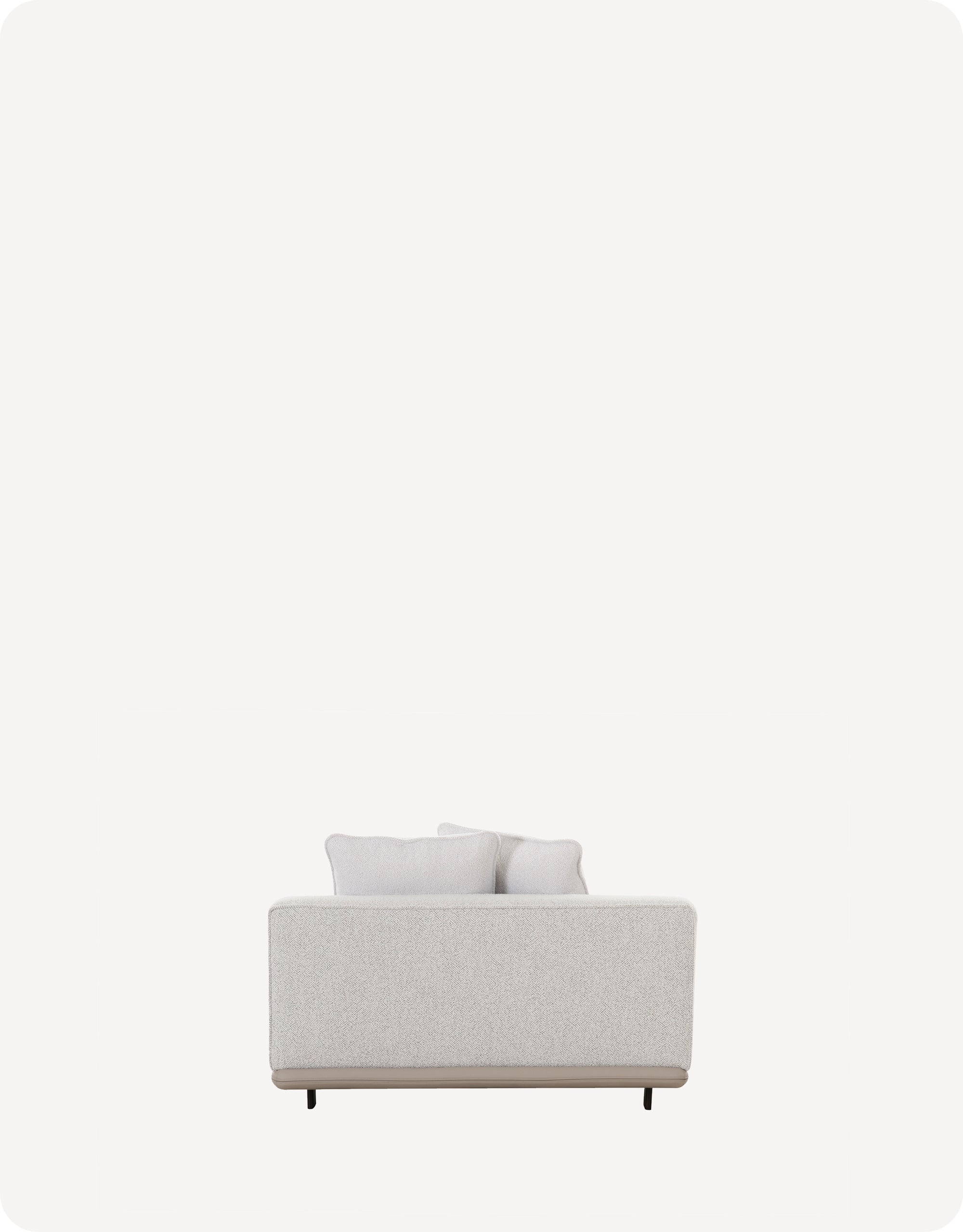 Evangelina Primofab™ Triple-Resist Technology Fabric Armless Chaise
