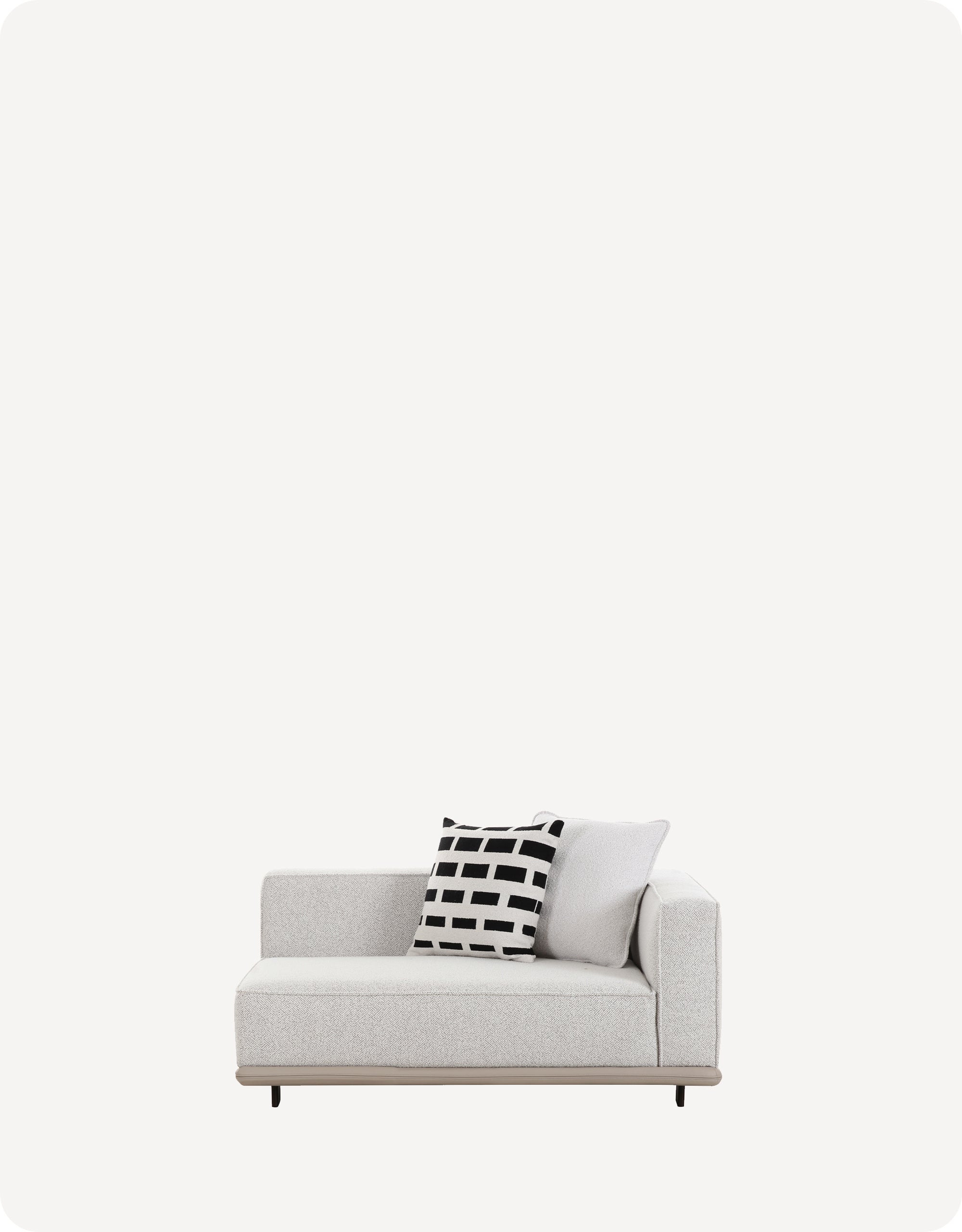Evangelina Primofab™ Triple-Resist Technology Fabric Right Arm Chaise
