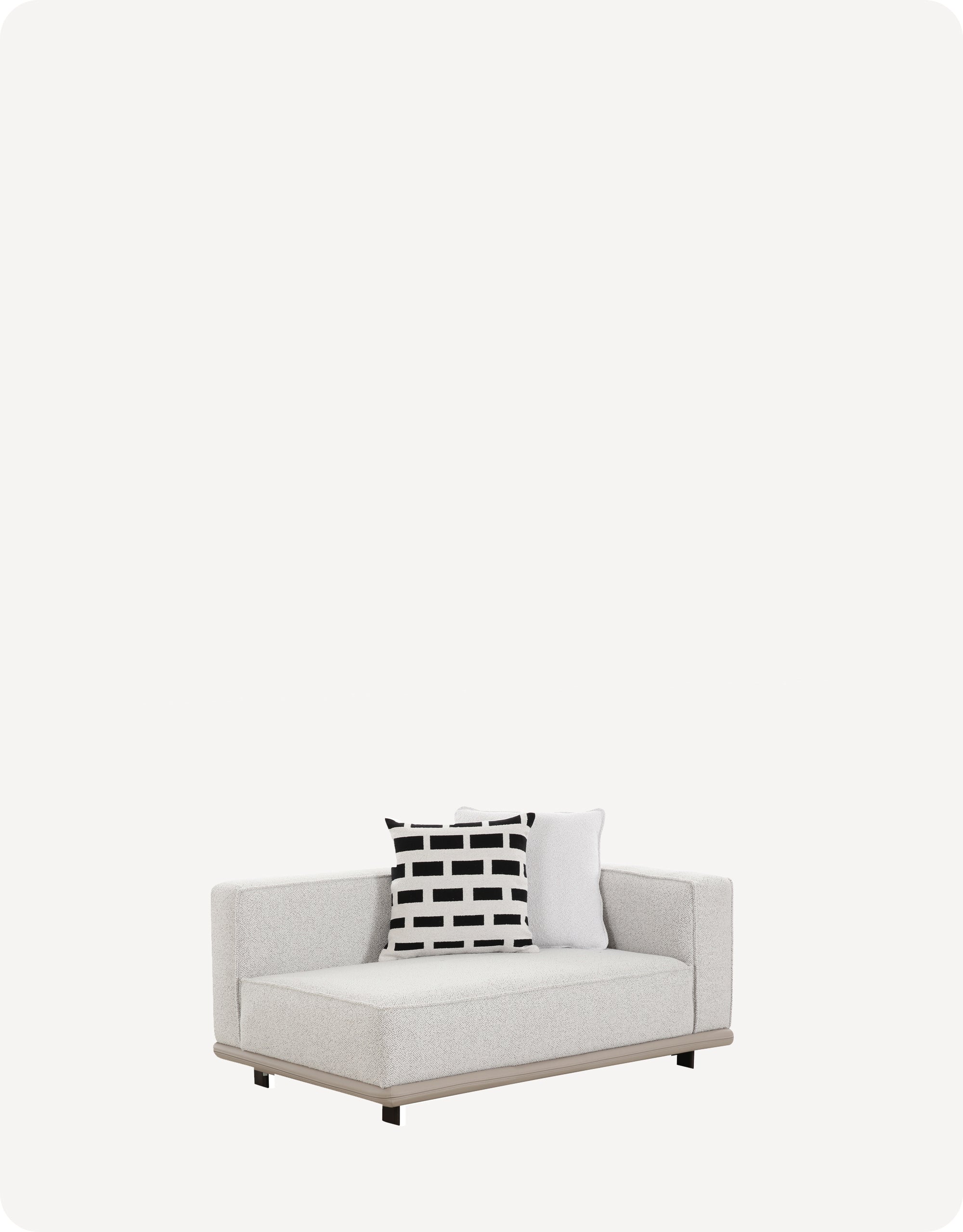 Evangelina Primofab™ Triple-Resist Technology Fabric Right Arm Chaise