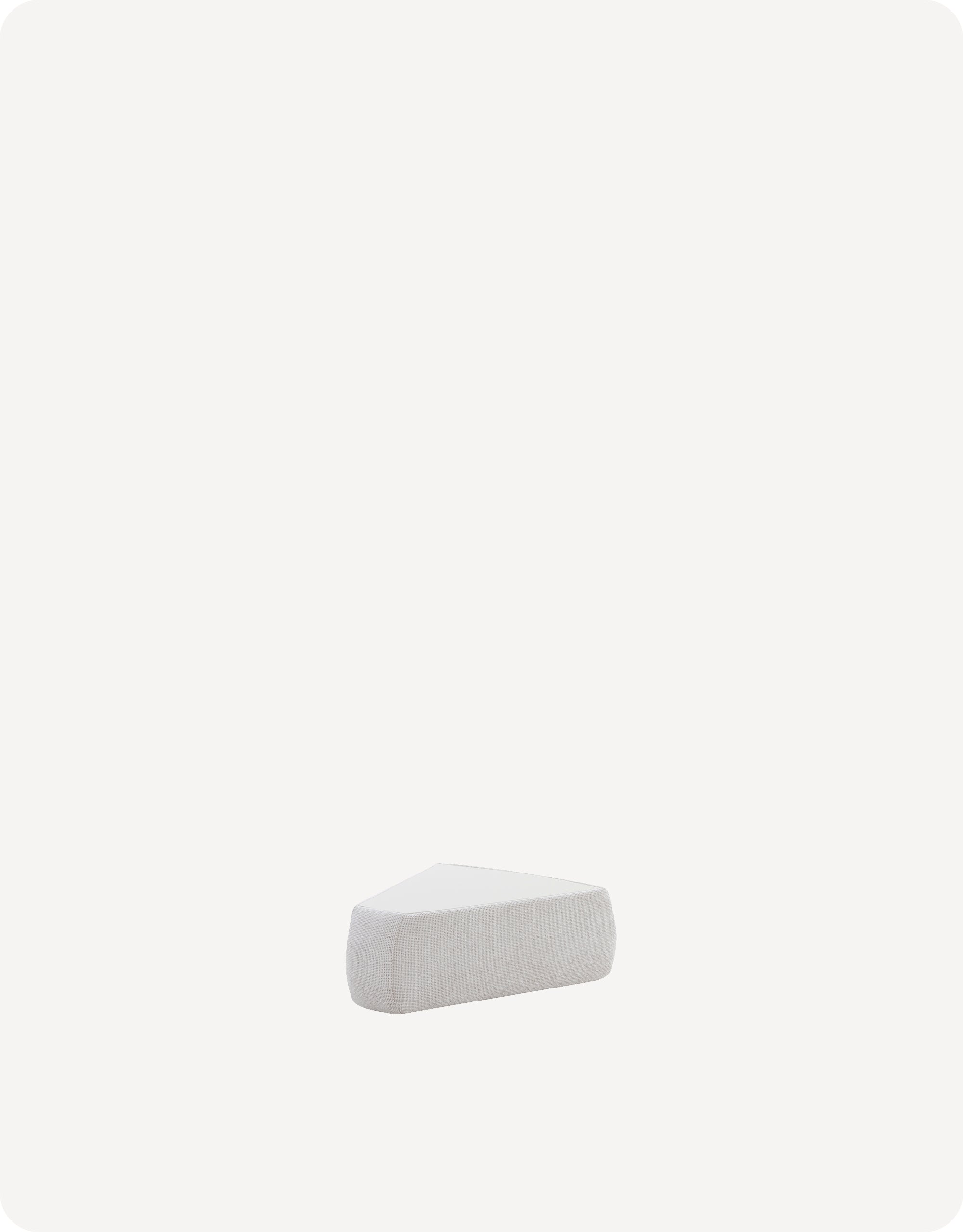 Seraphina Primofab™ Triple-Resist Technology Fabric Corner Table