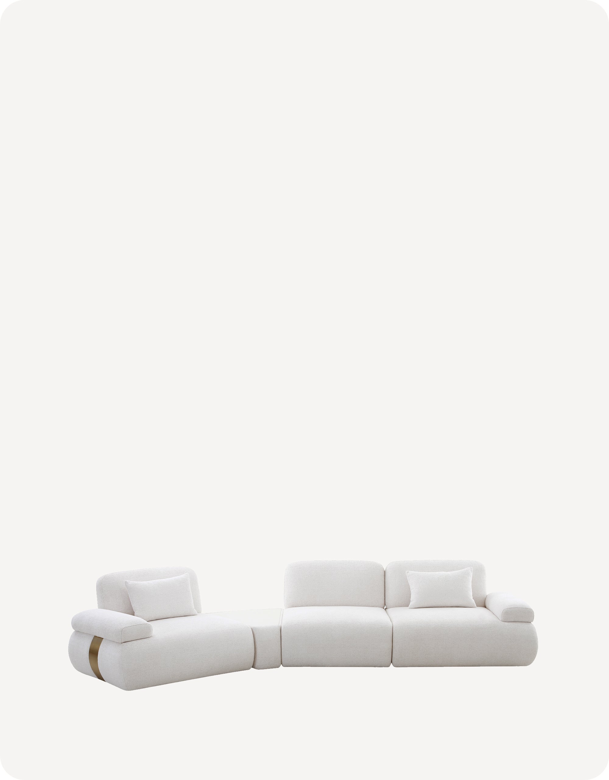 Seraphina Primofab™ Triple-Resist Technology Fabric Corner Table