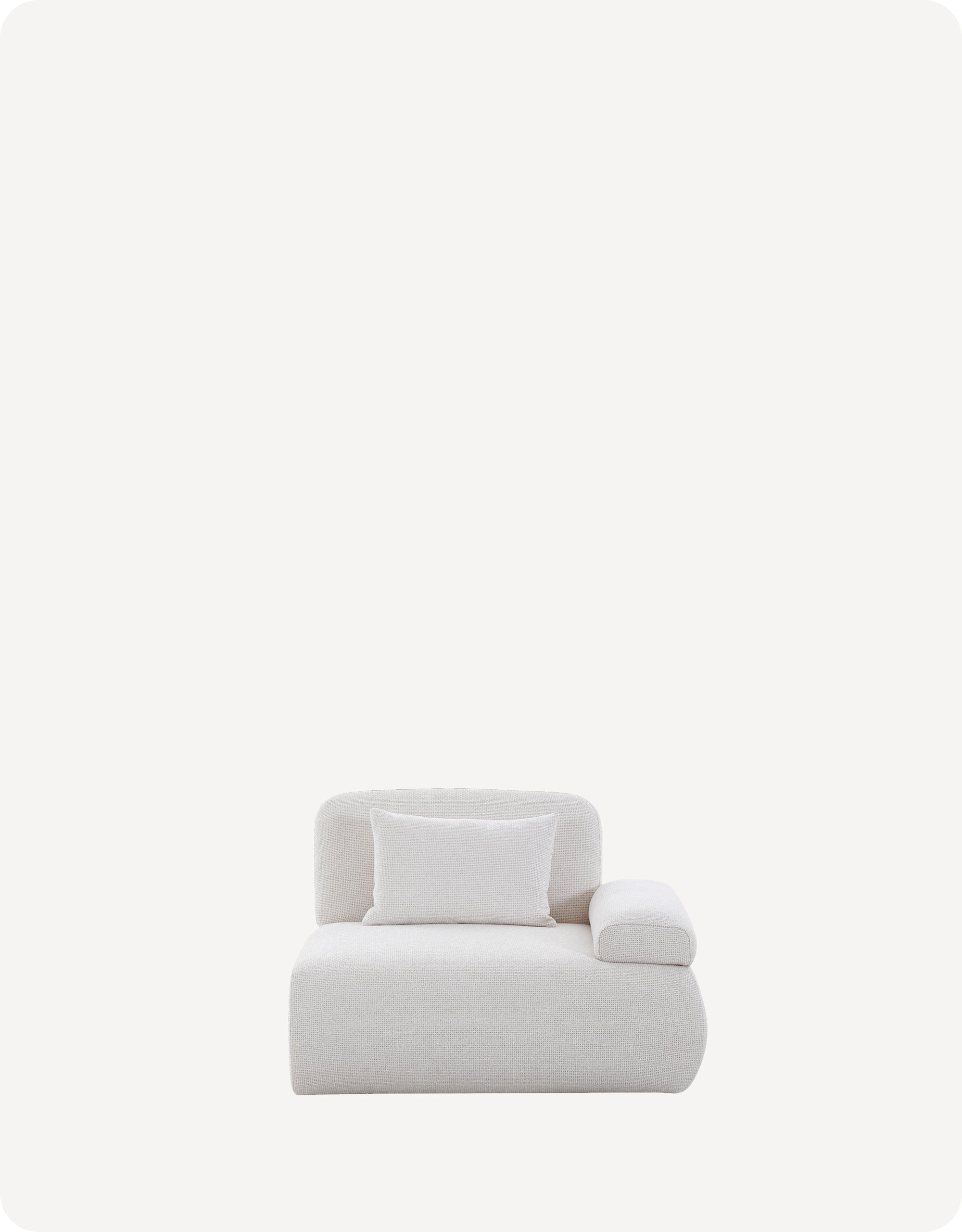 Seraphina Primofab™ Triple-Resist Technology Fabric Right Arm Chaise