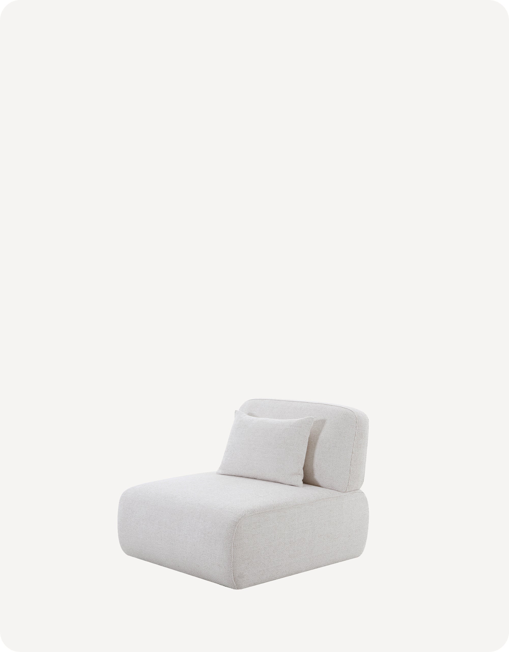Seraphina Primofab™ Triple-Resist Technology Fabric Armless Chaise