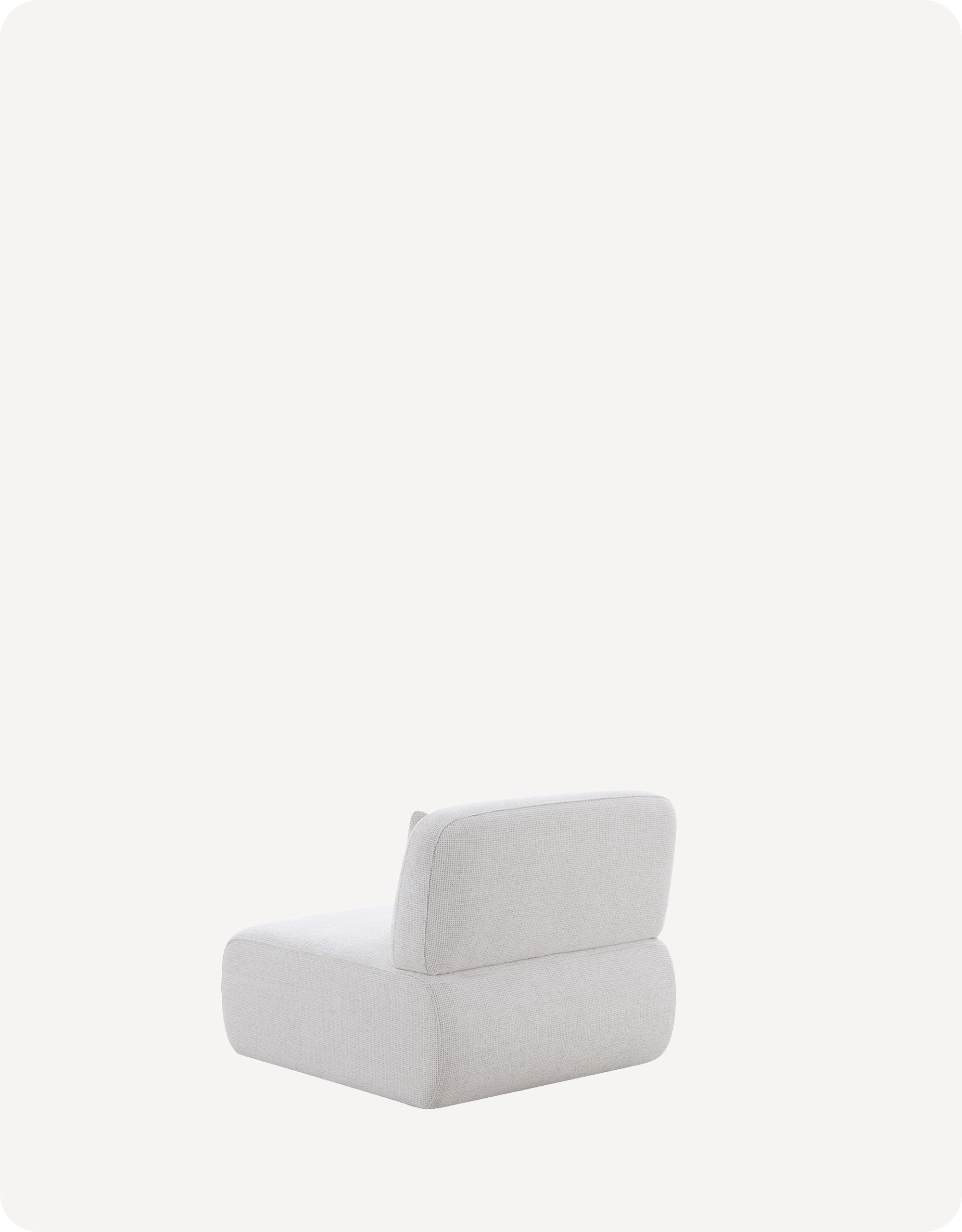 Seraphina Primofab™ Triple-Resist Technology Fabric Armless Chaise