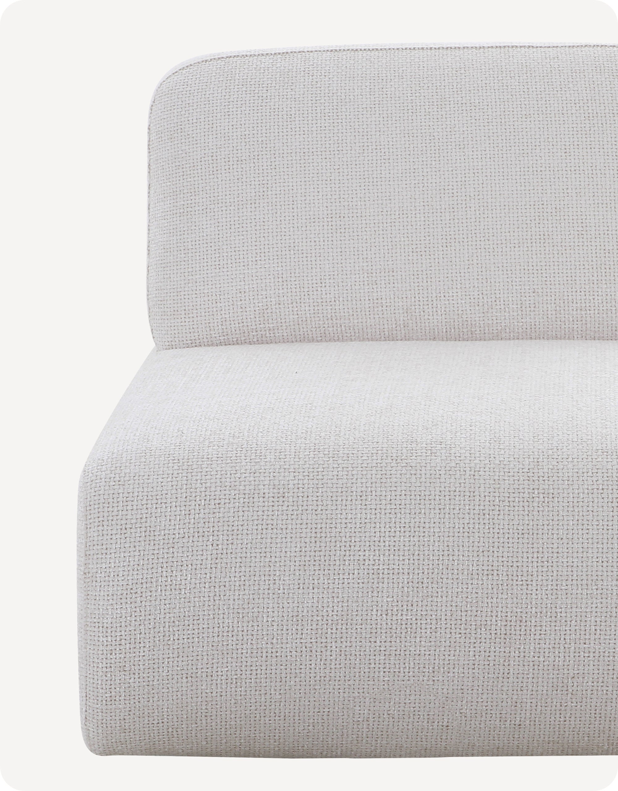Seraphina Primofab™ Triple-Resist Technology Fabric Armless Chaise