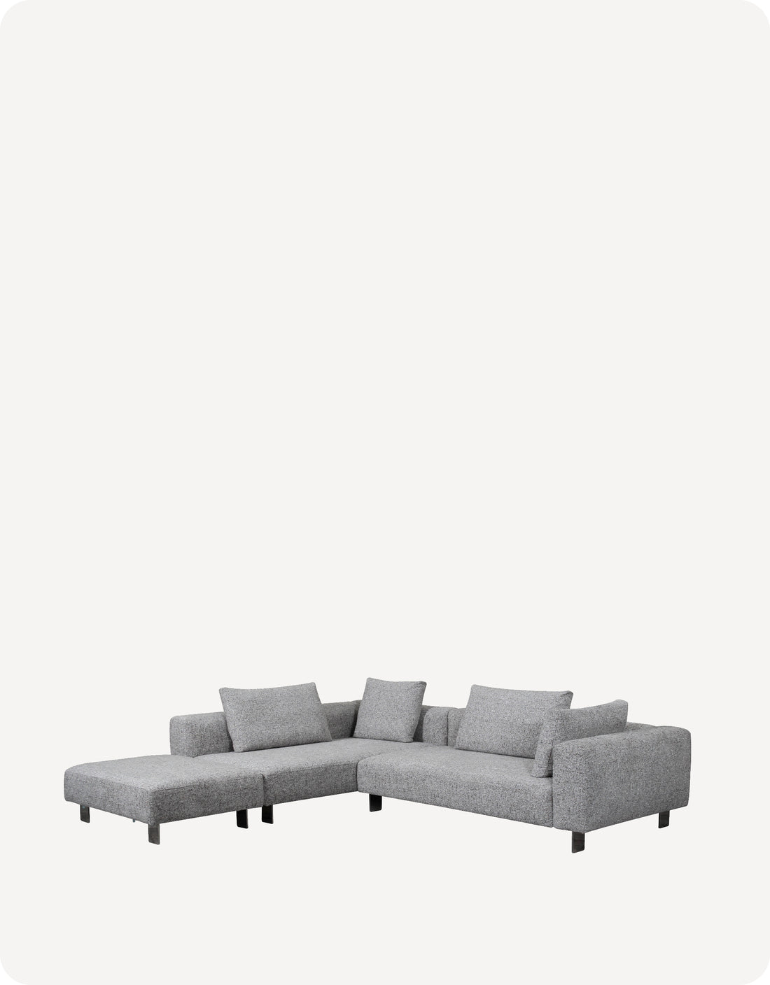 Arabella 2-Sectional Right Arm Sofa Plus Ottoman With Primofab™ Triple-Resist Technology Fabric