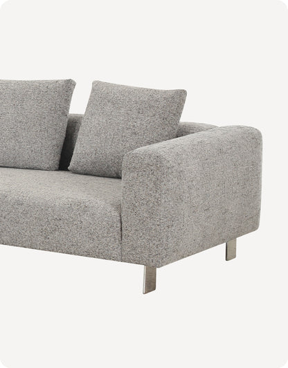 Arabella 2-Sectional Right Arm Sofa Plus Ottoman With Primofab™ Triple-Resist Technology Fabric