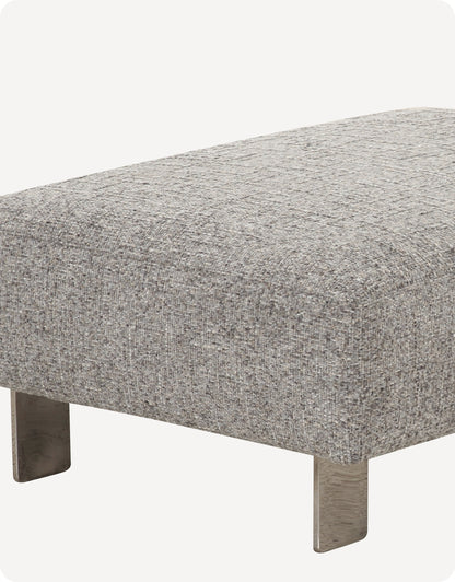 Arabella Ottoman With Primofab™ Triple-Resist Technology Fabric - HuggyHomey