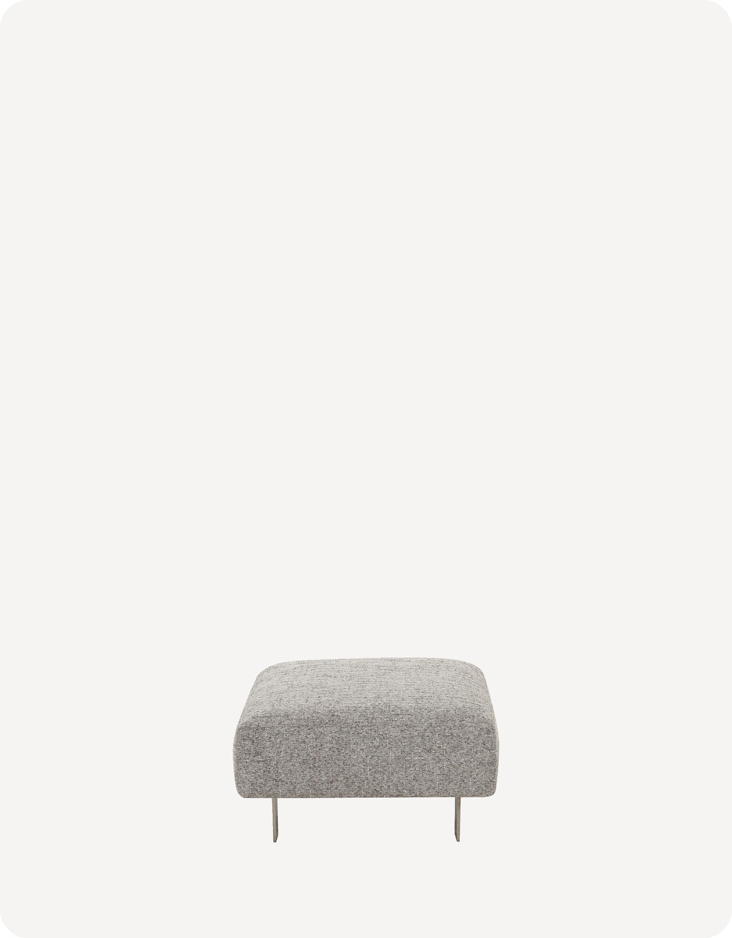 Arabella Ottoman With Primofab™ Triple-Resist Technology Fabric - HuggyHomey