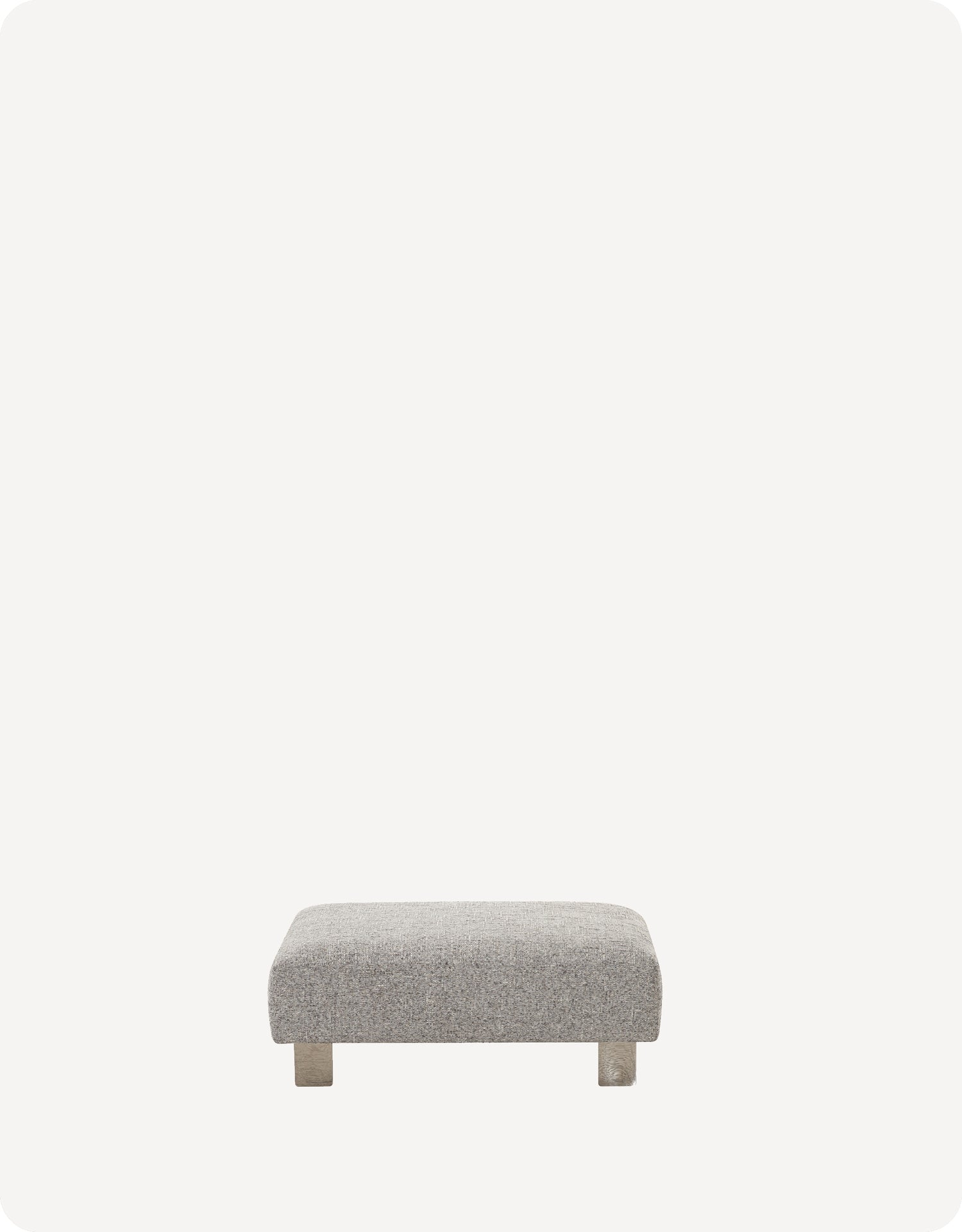 Arabella Ottoman With Primofab™ Triple-Resist Technology Fabric - HuggyHomey