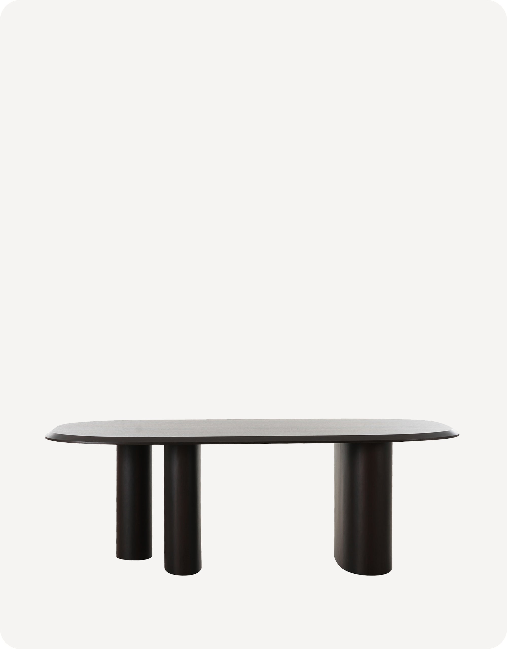 Axel Dining Table Dark Wood