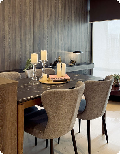 Bennett Dining Table 1.35m - HuggyHomey