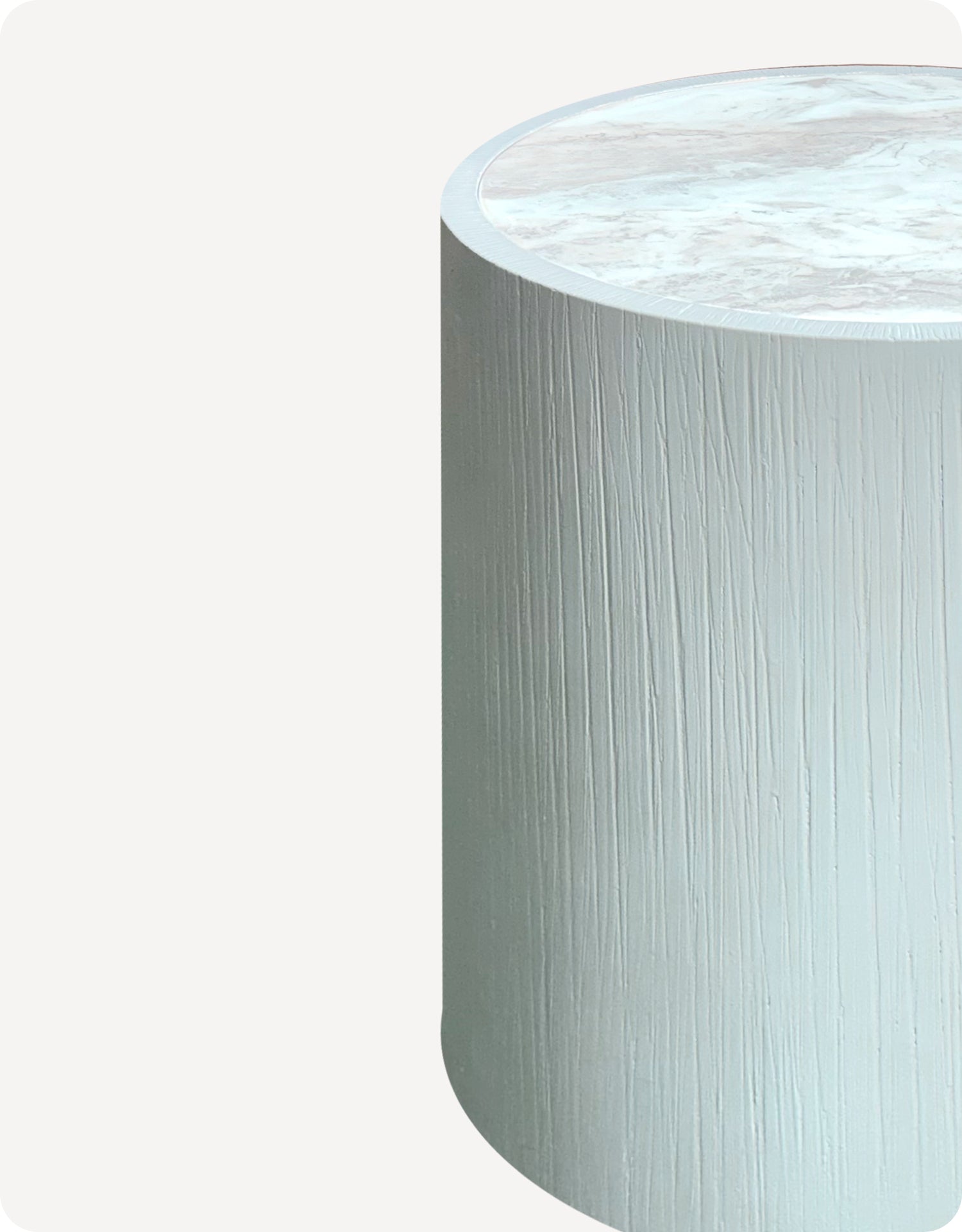 Cordelia End Table Marble - HuggyHomey