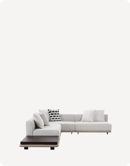 Evangelina 3-Sectional Sofa With Primofab™ Triple-Resist Technology Fabric