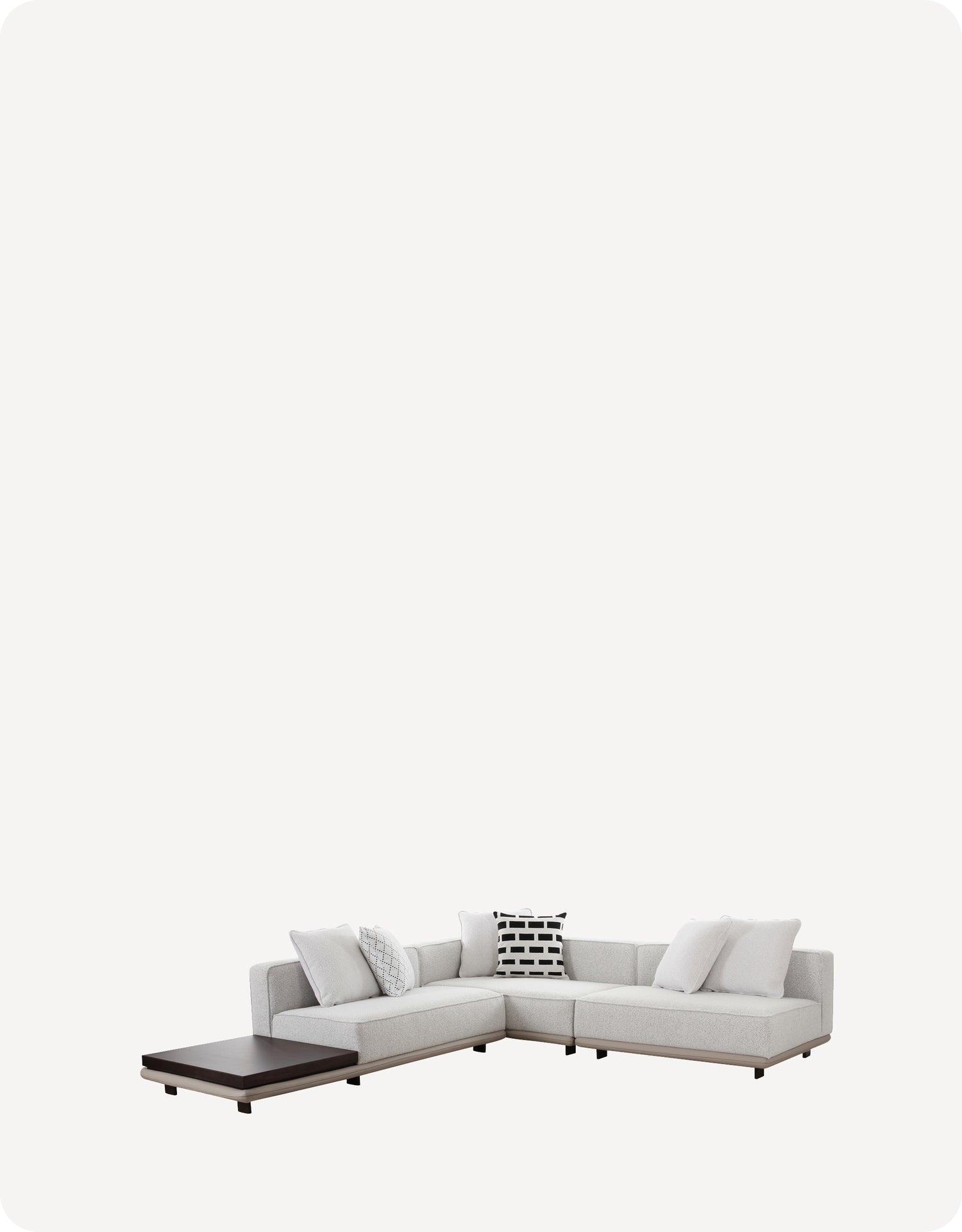 Evangelina 3-Sectional Sofa With Primofab™ Triple-Resist Technology Fabric