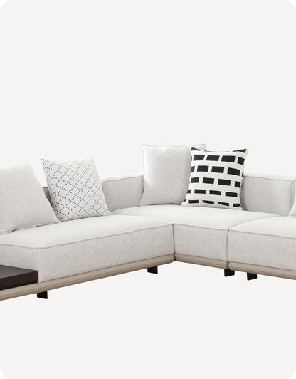 Evangelina 4-Sectional Sofa With Primofab™ Triple-Resist Technology Fabric