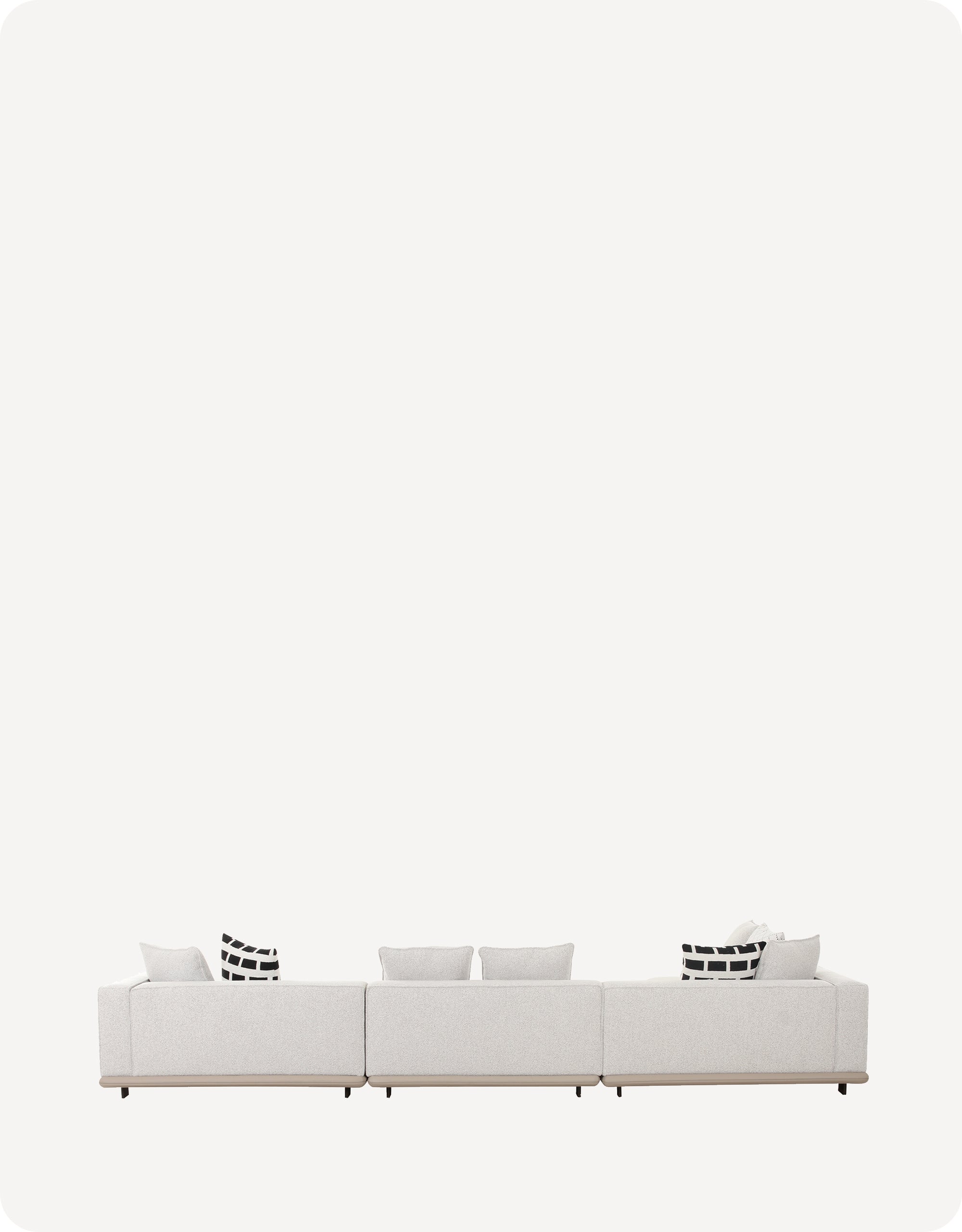 Evangelina 4-Sectional Sofa With Primofab™ Triple-Resist Technology Fabric