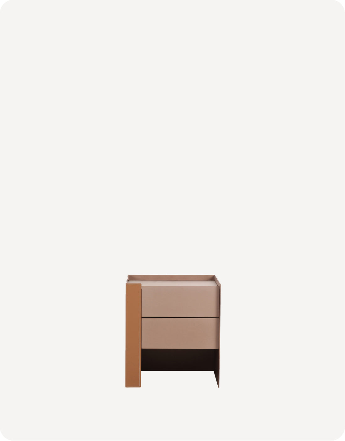 Finn Nightstand Leather Left