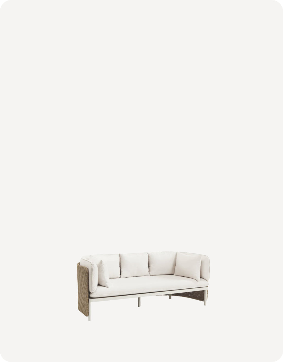Luna Outdoor 3 Seater Sofa - HuggyHomey