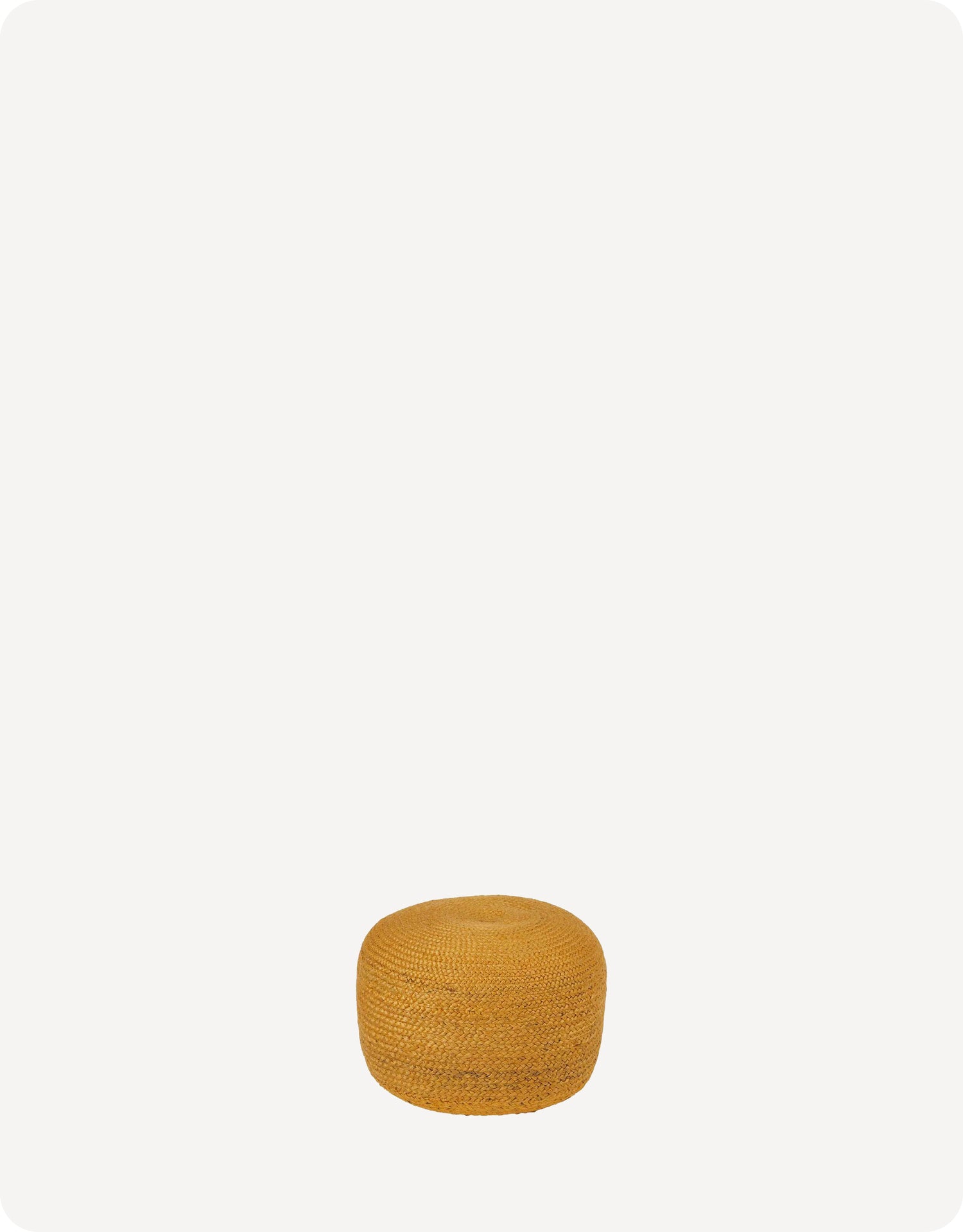 Edmund Pouf Ochre - HuggyHomey
