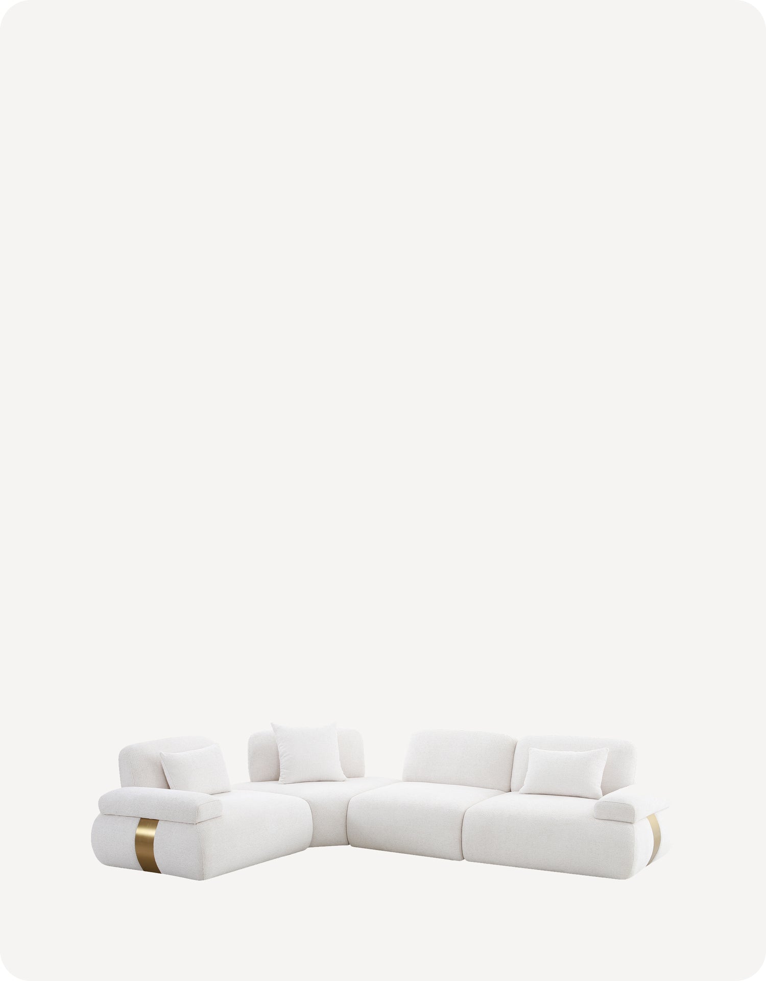 Seraphina 4-Sectional Sofa With Primofab™ Triple-Resist Technology Fabric